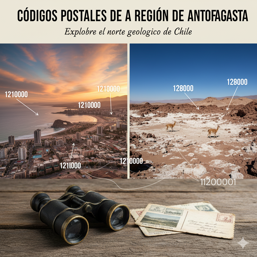 Códigos Postales de la Región de Antofagasta