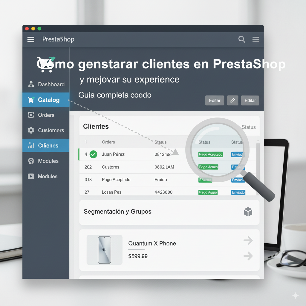 Cómo gestionar clientes en PrestaShop y mejorar su experiencia