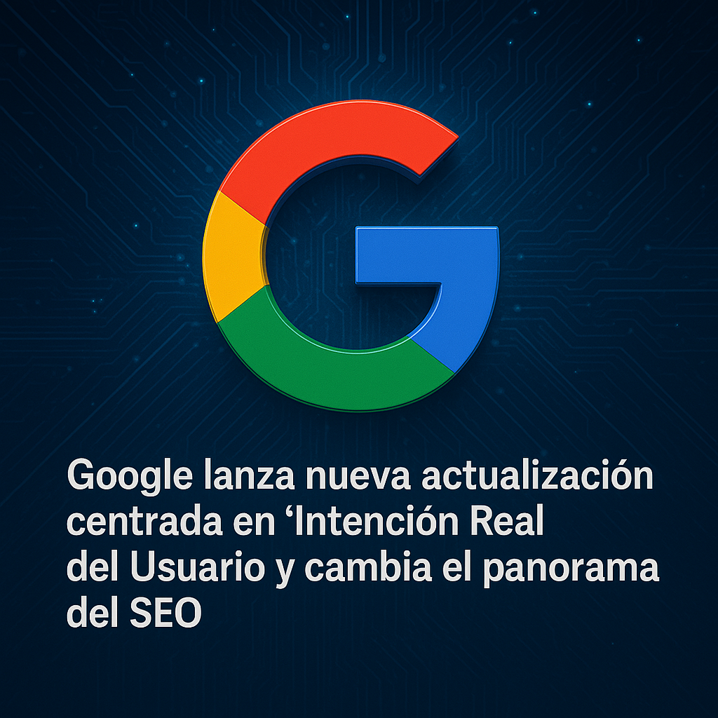 Google lanza actualización clave centrada en la intención real del usuario